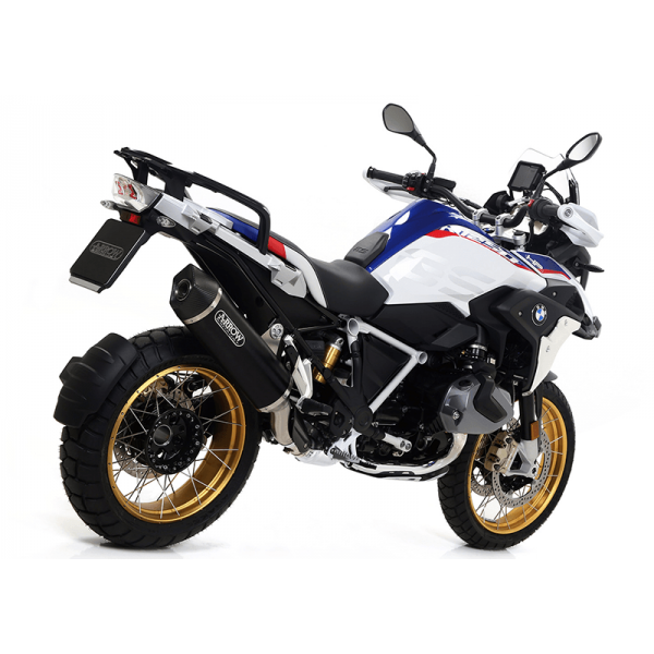 ARROW Auspuff MAXI RACE TECH für BMW R1200GS / R1250GS 2013- aus Aluminium, schwarz