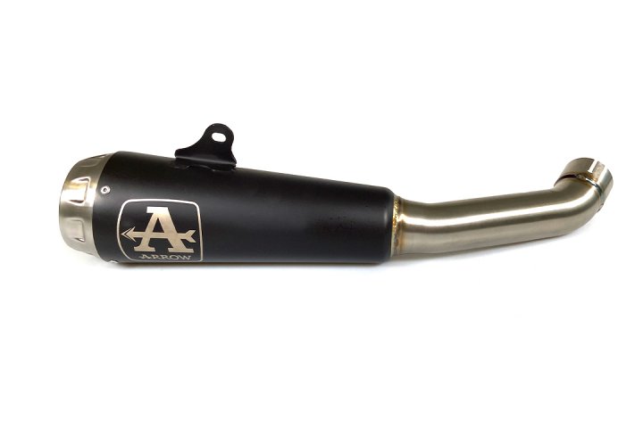 ARROW Auspuff PRO RACE Dark für KTM 125 Duke und KTM 390 Duke ab Modelljahr 2021-