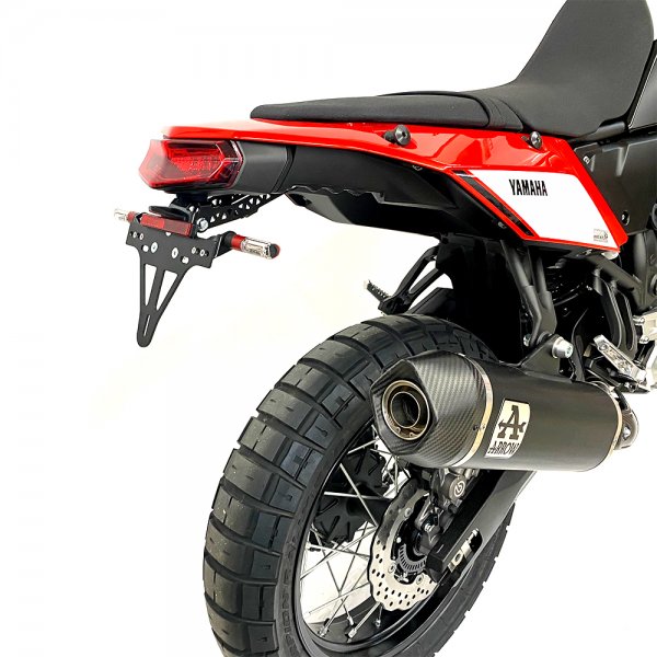 ARROW DARK INDY RACE Yamaha Tenere 700 ab Modelljahr 2019, Aluminium schwarz