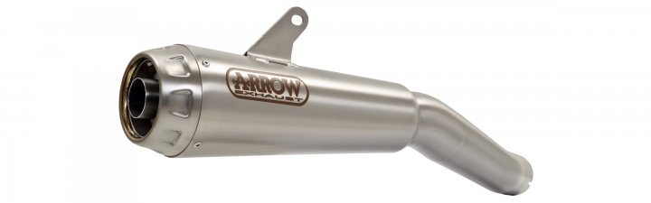 ARROW Auspuff PRO-RACE für Yamaha MT-09 2013-, Edelstahl ( Nur mit ARROW Krümmer)