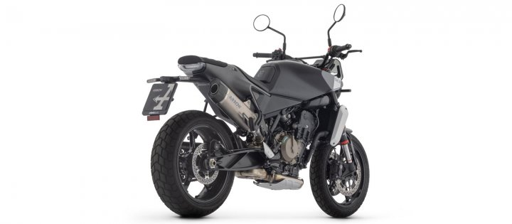 ARROW Auspuff INDY RACE EVO Titanhülle für Husqvarna Svartpilen 801 Modelljahr 2024-