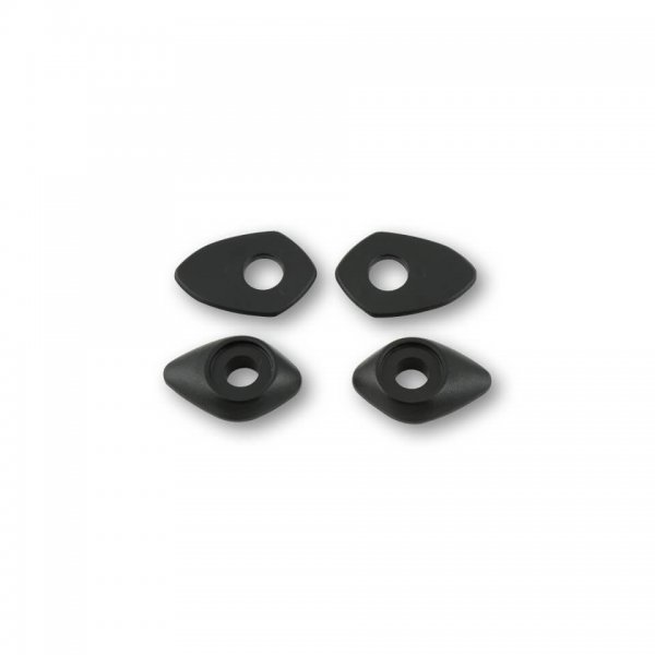 SHIN YO Montageplatten INDY SPACER für div. DUCATI MONSTER 696/796/1100/EVO, Set für Monster 1100