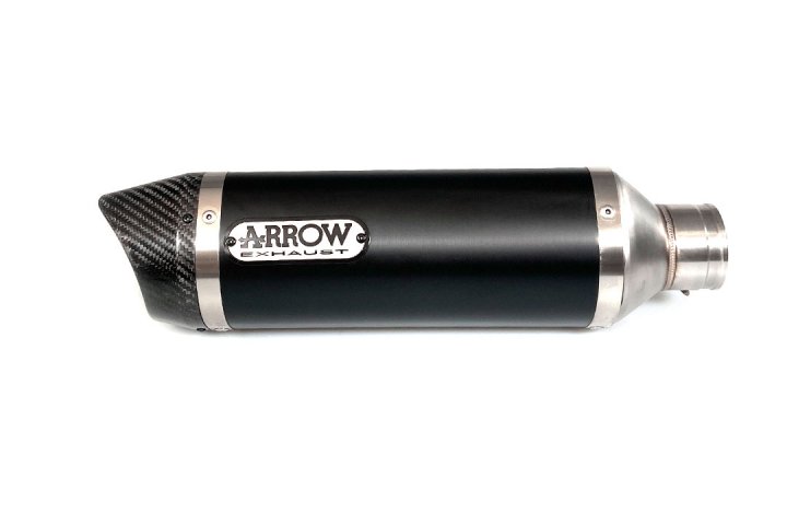 ARROW Auspuff DARK THUNDER Aluminium schwarz für Honda CB1000R 2008-2016