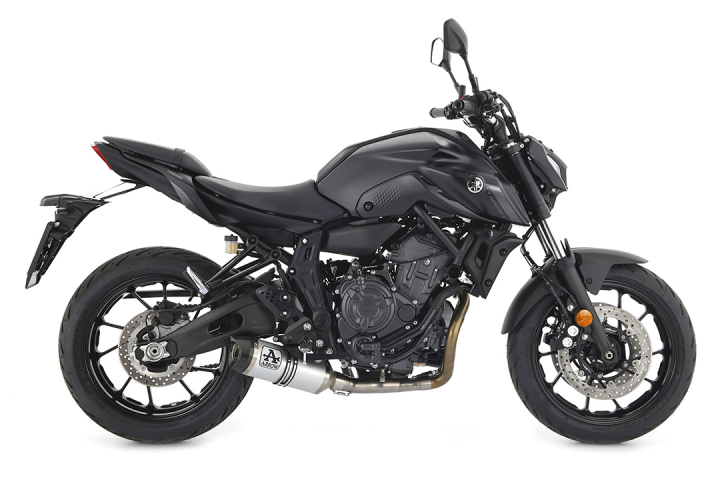 ARROW Auspuff THUNDER für Yamaha MT-07 2021-, Aluminium